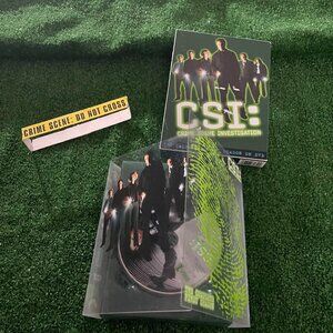 CSI: Crime Scene Investigation: The Complete First Season DVD Set Iconic TV Show